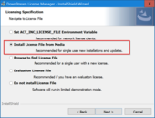 InstalaceLicenceFromMedia